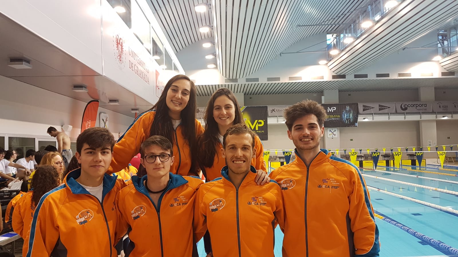 Éxito de estudiantes de la ESI en los Campeonatos de Andalucía Universitarios de natación