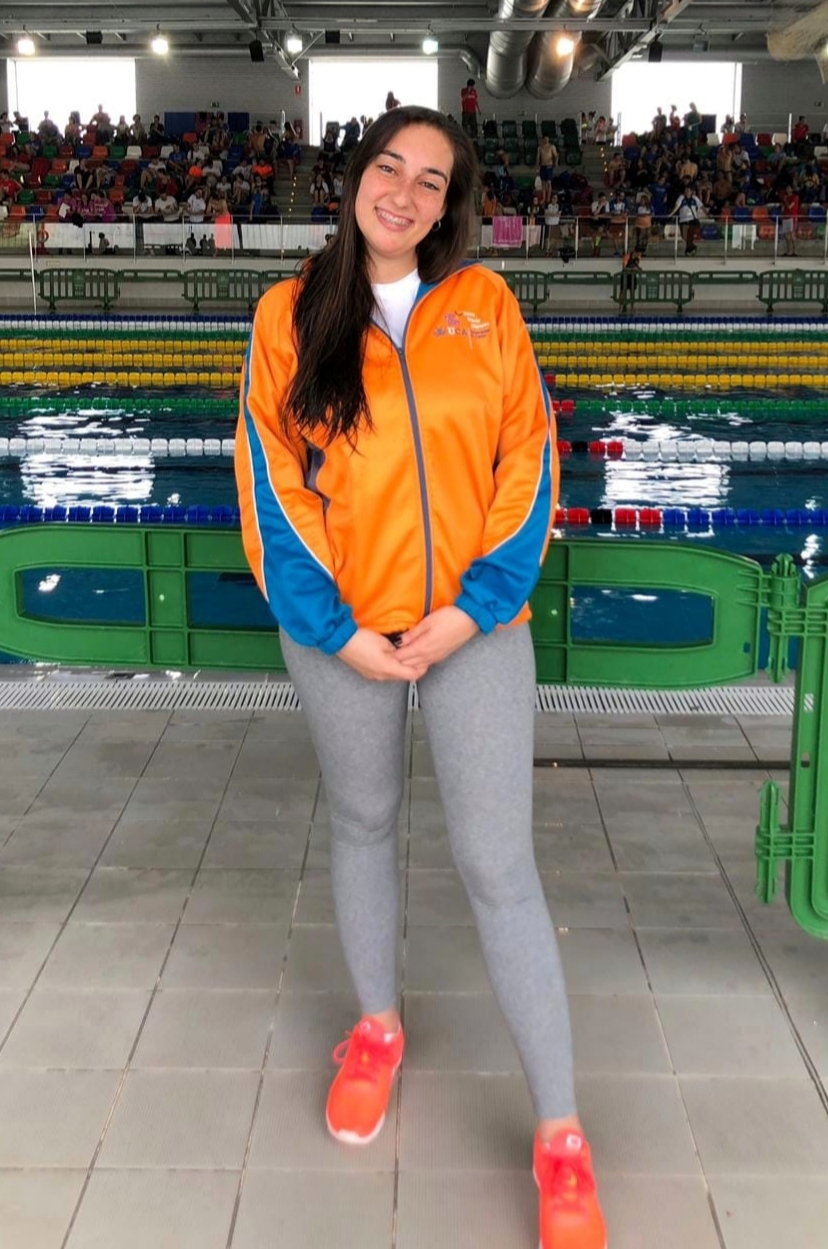Blanca Pérez Ramírez, alumna de la ESI, en el noveno puesto del Campeonato de España Universitario de Natación