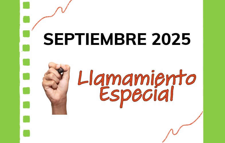 IMG Llamamiento especial septiembre 2025