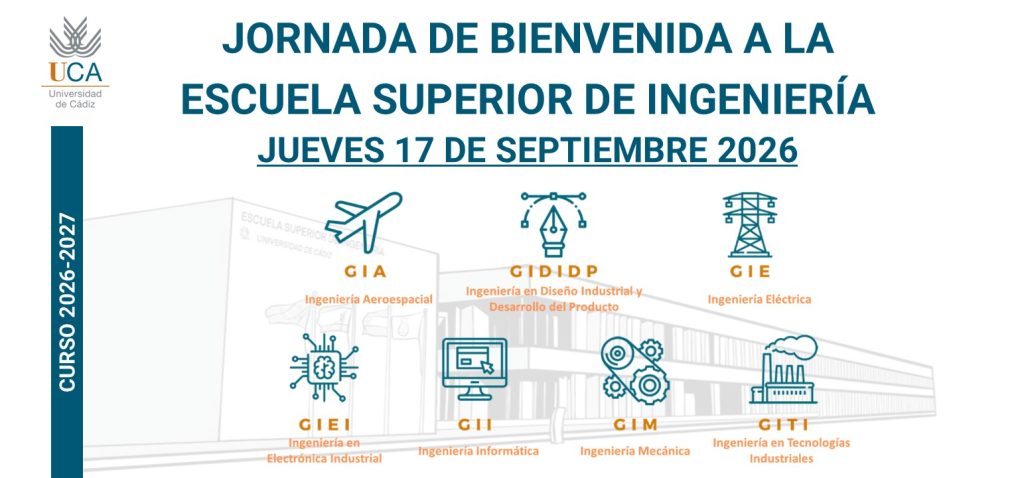 Jornada de bienvenida para estudiantes de nuevo ingreso CURSO 2026 – 2027